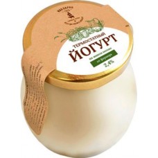 Йогурт Макларин термостатный натуральный 2.4% 240г в магазинах Магнит