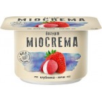 Йогурт Miocrema густой Клубника Личи 2.5% 125г Йогурт Miocrema густой Клубника Личи 2.5% 125г