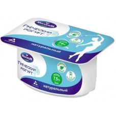 Йогурт Молком/Ритмилк Греческий натуральный 4% 120г в магазинах Магнит