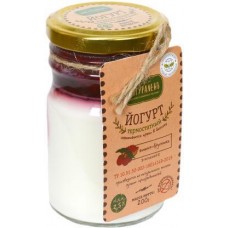 Йогурт Натураленъ термический вишня брусника 2.5% 200г в магазинах Магнит