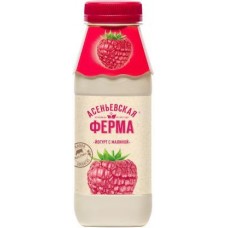 Йогурт питьевой Асеньевская Ферма Малина 1.5% 330мл в магазинах Магнит