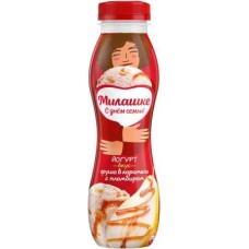 Йогурт питьевой Чудо Груша в карамели с пломбиром 1.9% 260г в магазинах Магнит