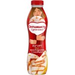 Йогурт питьевой Чудо Груша в карамели с пломбиром 1.9% 680г