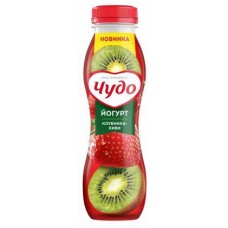 Йогурт питьевой Чудо Клубника-Киви 1.9% 260г в магазинах Магнит
