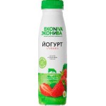 Йогурт питьевой ЭкоНива Fitness Line c клубникой 2.5% 300мл