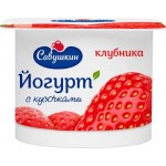 Йогурт Савушкин Продукт Клубника 2% 120г