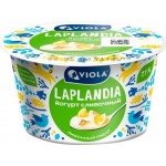 Йогурт Viola Laplandia сливочный Лимонный пирог 7.1% 180г