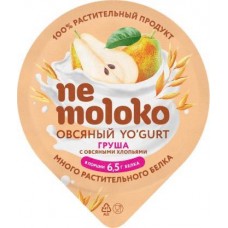 Продукт овсяный Nemoloko груша-овсяные хлопья 130г в магазинах Магнит
