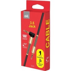 GAL Кабель 3,5 Jack plug -3,5 Jack plug 1м 2630 ПВХ в магазинах Магнит