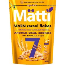 Хлопья 7 Злаков Matti 400г