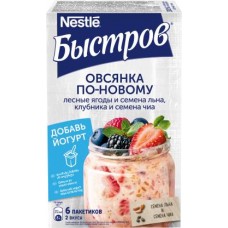 Хлопья Быстров Овсянка по-новому Ассорти 6пак*35г в магазинах Магнит
