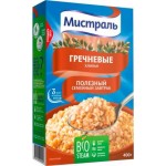 Хлопья гречневые Мистраль 400г