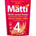 Хлопья Matti 4 злака 400г