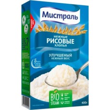 Хлопья Мистраль Рисовые 400г в магазинах Магнит