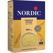Хлопья Nordic Пшенные 500г в магазинах Магнит