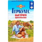 Хлопья Русский Продукт Овсяные Геркулес быстрого приготовления 420г