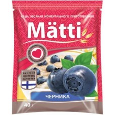 Каша Matti Черника 40г в магазинах Магнит
