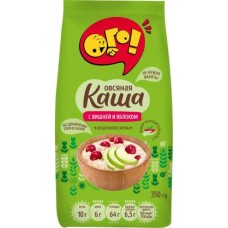 Каша Ого Овсяная с вишней и яблоком 350г в магазинах Магнит