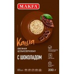 Каша овсяная Makfa цельнозерновая с шоколадом 200г