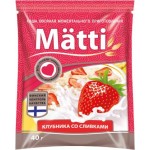 Каша овсяная Matti Клубника со сливками 40г