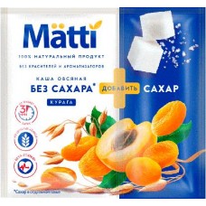 Каша овсяная Matti с курагой 40г в магазинах Магнит