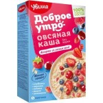 Каша Увелка овсяная быстрого приготовления с лесными ягодами 200г