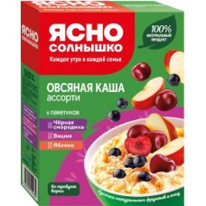 Каша Ясно Солнышко Овсяная ассорти 270г в магазинах Магнит