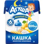 Каша Агуша Засыпай-ка молочно-злаковая с грушей и бананом 2.7% 200мл