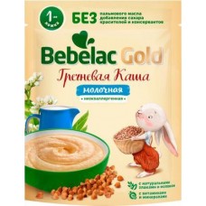 Каша Bebelac молочная гречневая с витаминами и минералами с 4 месяцев 200г в магазинах Магнит