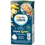 Каша ФрутоНяня Молочно-овсяная с бананом 200мл