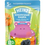 Каша Heinz лакомая молочная кукурузная тыква/морковь/чернослив 170г