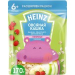 Каша Heinz Лакомая молочная овсяная Банан-яблоко-земляника 170г