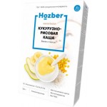Каша Hozber молочная кукурузно-рисовая банан и груша с 6 месяцев 180г
