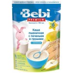 Каша молочная Bebi Premium Пшеничная печенье с грушами сухая с 6 месяцев 200г