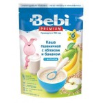 Каша молочная Bebi Premium Пшеничная сухая с яблоком и бананом с 6 месяцев 200г