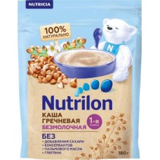 Каша Nutrilon безмолочная гречневая сухая с 4 месяцев 180г в магазинах Магнит
