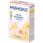 Каша пшеничная Мамако на козьем молоке с грушей и бананом с 6 месяцев 200г