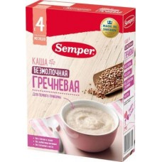 Каша Semper Гречневая безмолочная 180г в магазинах Магнит