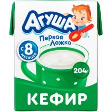 Кефир детский Агуша Классический 3.2% 204мл в магазинах Магнит