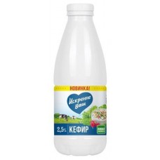 Кефир Искренне Ваш 2.5% 930мл в магазинах Магнит