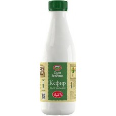 Кефир Село Зеленое 3.2% 930г в магазинах Магнит