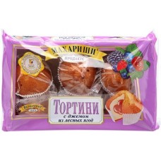 Изделия сдобные Тортини Джем Лесные ягоды 500г в магазинах Магнит
