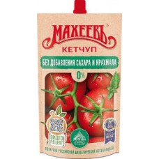 Кетчуп Махеев томатный без сахара и крахмала 300г в магазинах Магнит