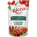 Кетчуп Mr.Ricco Grill Menu к сосискам и купатам GriLLMenu 300г Кетчуп Mr.Ricco Grill Menu к сосискам и купатам GriLLMenu 300г