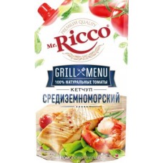Кетчуп Mr.Ricco Grill Menu Средиземноморский с вялеными томатами 300г в магазинах Магнит