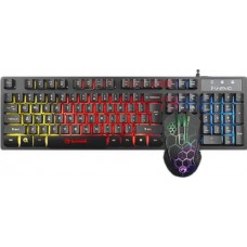 Набор Marvo клавиатура + мышь 2400dpi KM409 в магазинах Магнит