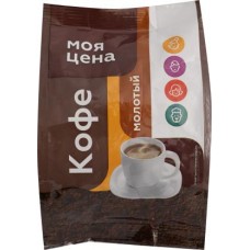 Кофе молотый Моя цена натуральный 100г в магазинах Магнит