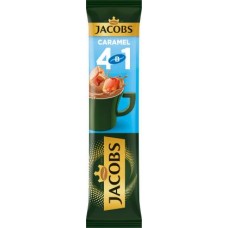Напиток кофейный Jacobs 4 в 1 Caramel 12г в магазинах Магнит