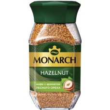 Кофе растворимый с ароматом ореха Monarch Hazelnut натуральный сублимированный 95г в магазинах Магнит