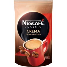 Кофе натуральный Nescafe Classic Crema раствор 120г в магазинах Магнит
